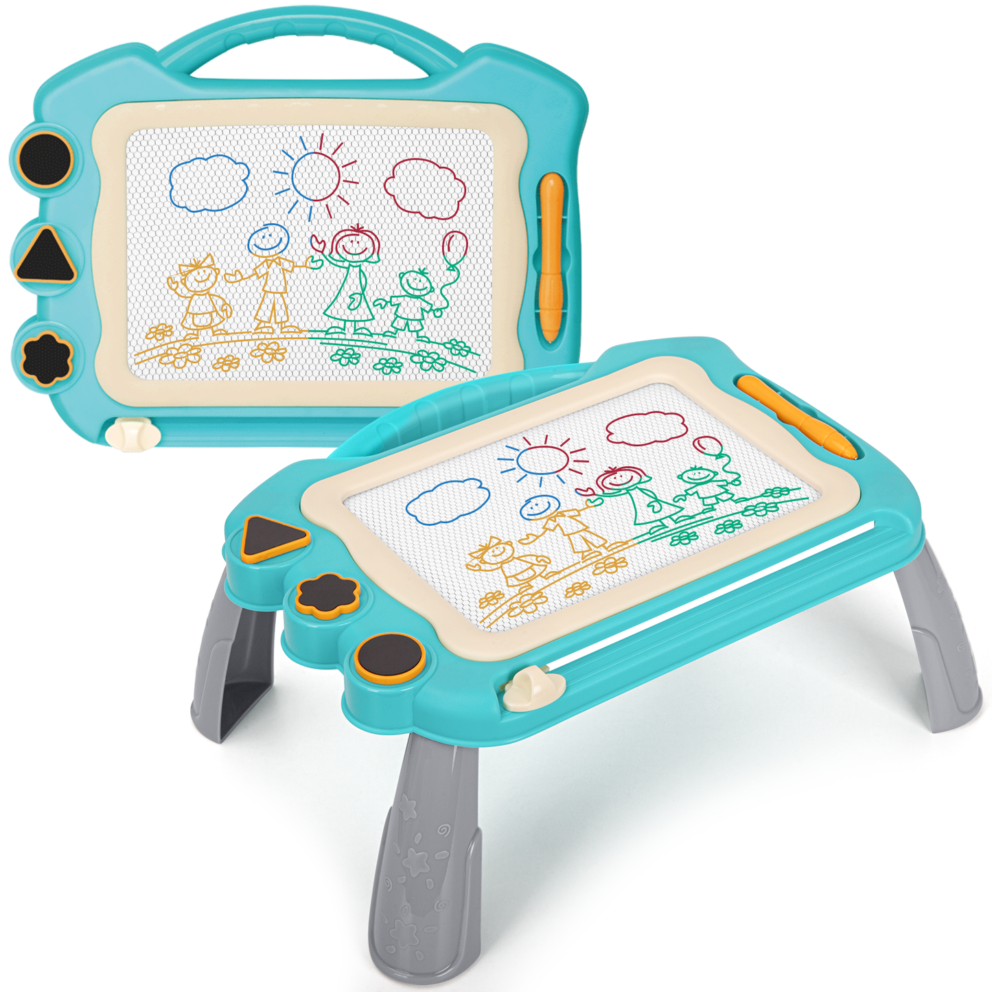 XUE000MDB002GE Xueyu Toys for 3 Year Old, Magnetic Drawing Board, Toddler Girl Boy Toy, Writing Doodle Board, Educational Learning Kids Toys for Birthday Best Gift (Green)