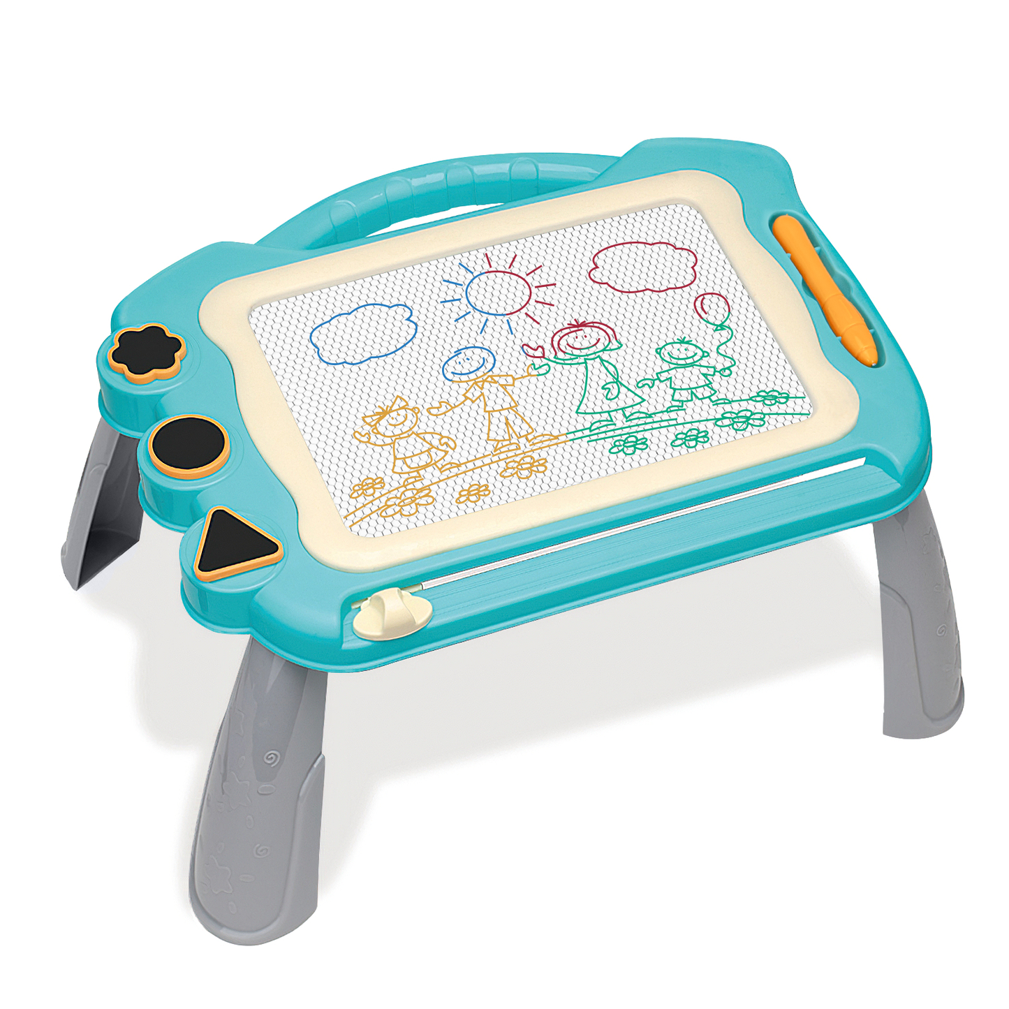 XUE000MDB001GE Xueyu Toddler Toys, Magnetic Drawing Board for Toys Gift, Erasable Doodle Writing Pad, Learning Toy for 3 Year Old Girls Boys, Christmas Birthday Gifts (Green)
