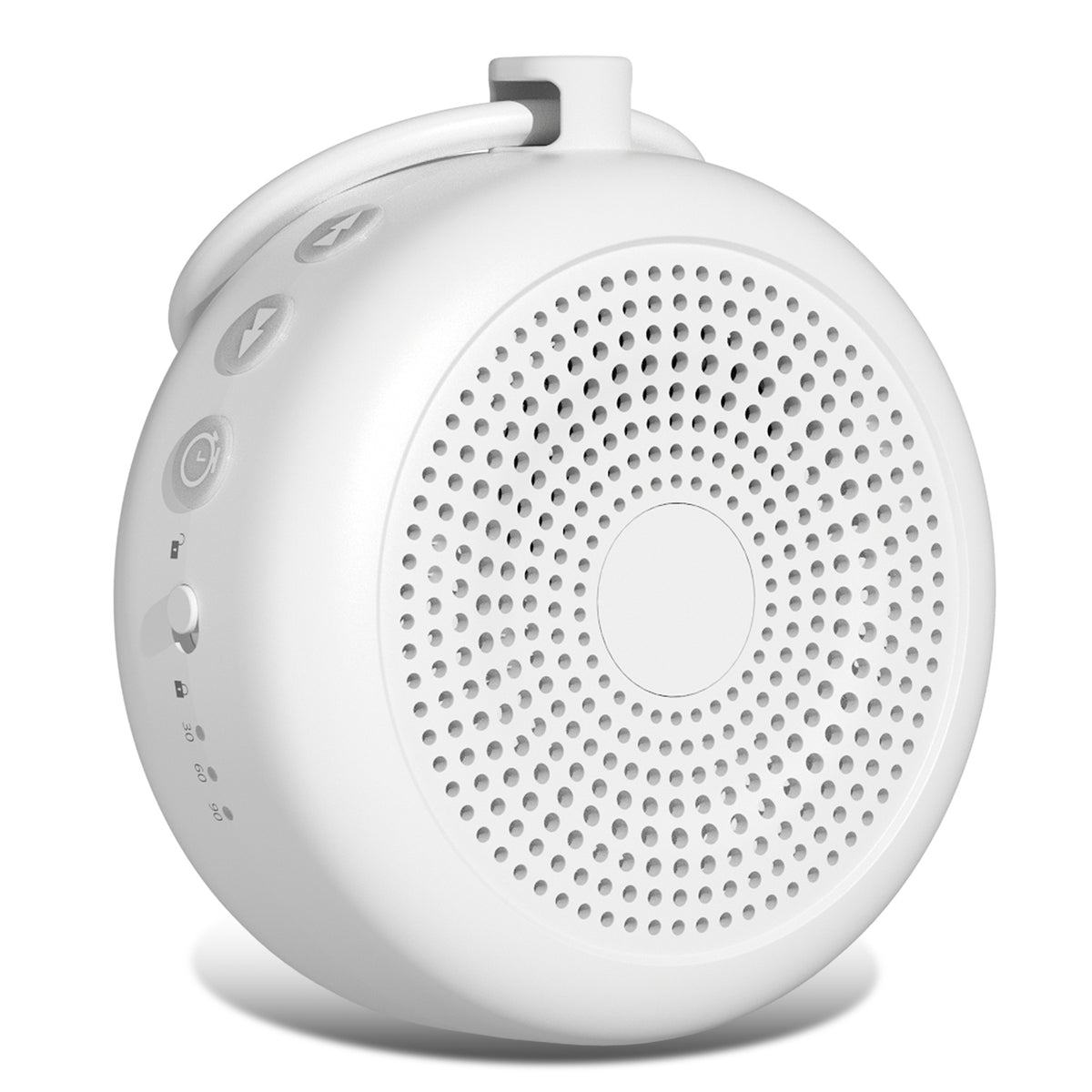 Xueyu Portable White Noise Machine for Adults, 1800mAh Rechargeable with 29 Soothing Sounds, for Sleep, Home, Office and Travel, White