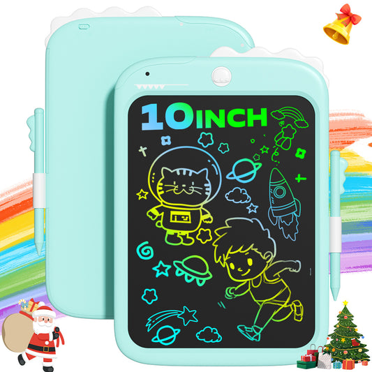 LCD Writing Tablet Doodle Board, Colorful Drawing Pad for Kids, Mess Free Coloring for Toddlers, Educational Birthday Toys Gifts for 3-9 Year Old Girls Boys