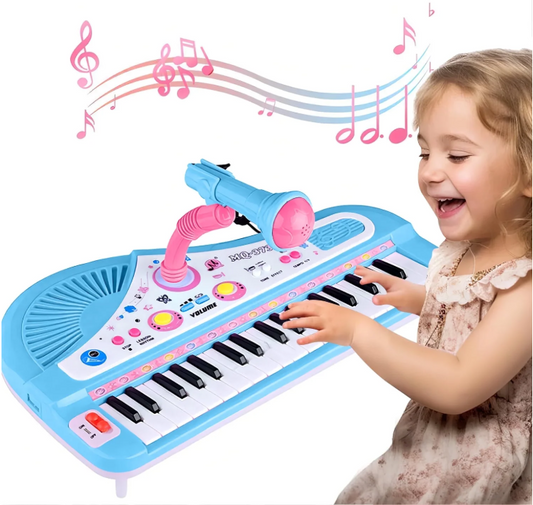Xueyu Baby Piano for Kids, 37 Keys Piano Toys with Built-in Microphone and Music Modes, Best Birthday Gifts for Toddlers, Educational Keyboard Musical Instrument Toys